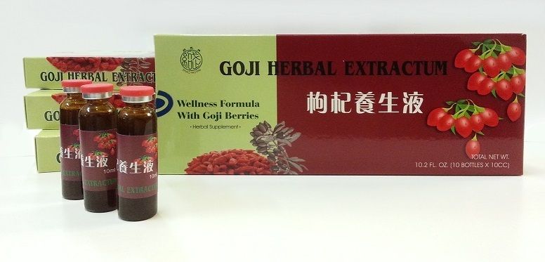 gou qi yang sheng ye goji herbal extractum